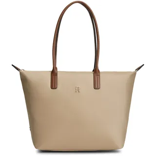 Tommy Hilfiger Popette Tote-Bag Leder/Synthetik Beige