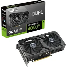 Bild von Dual GeForce RTX 4060 Ti EVO OC, DUAL-RTX4060TI-O16G-EVO, 16GB GDDR6, HDMI, 3x DP (90YV0JH8-M0NA00)