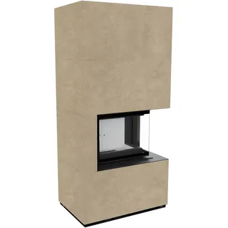 Kratki Floki Box Kaminbausatz Stahl Schwarz