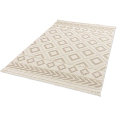 Bild von WOHNEN-Kollektion Teppich »Summer 6352«, rechteckig, In- und Outdoor geeignet, Hoch Tief Struktur, Robuster Teppich, beige