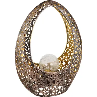 GLOBO Solarleuchte 27,5 cm bronze 36528