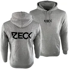 Zeck Fishing Only ZECK Grey Hoodie S