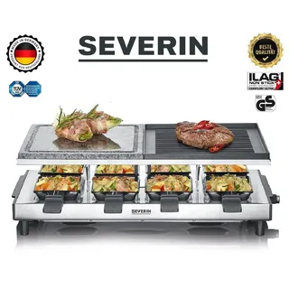 Severin RG 2373 Raclette-Grill Schwarz/Grau