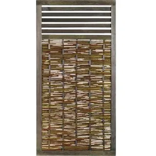 Teilelement Konsta Weide mit Rankgitter 90 x 180 cm
