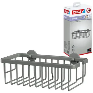 Tesa Ablagekorb Moon Grey viereckig inkl. Klebelösung