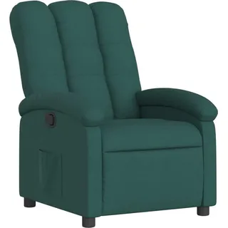 vidaXL Relaxsessel Dunkelgrün Stoff - Grün