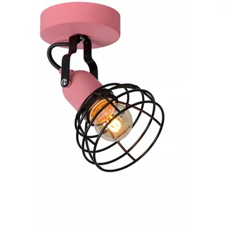 Kinderzimmer Deckenspot flexibel Pink Schwarz b:10,5 cm E27 Kinder Lampe