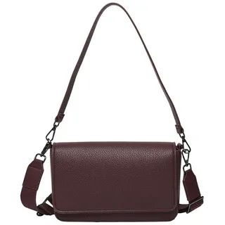 s.Oliver Umhängetasche Crossbody Bag With Flap Wine Red