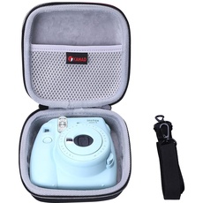 XANAD Instax Mini 12 Tasche Instax Mini 11 Tasche für Schutzhülle Sofortbildkamera Reisetasche mit Film Tasche und Schultergurt