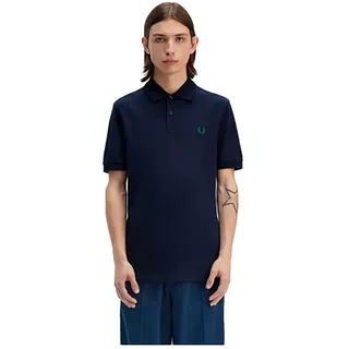 Fred Perry M6000 Kurzarm-poloshirt - Navy Blue Y49 - XL
