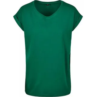 Build Your Brand Rundhalsshirt Ladies Extended Shoulder Damen T-Shirt S