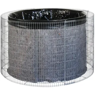 Bellissa Gabionen-Wasserfass 130 x 110 x 80 cm