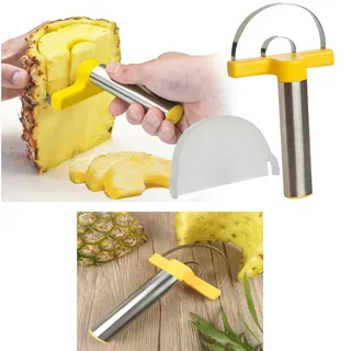Größe Ananas Betroffen Deko Frucht Frisch IN Mitte Peelings Servos Küche 3196