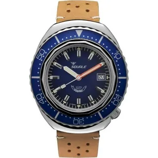 Squale - 2002.SS.BL.BL.PTC - Armbanduhr - Taucheruhr 100 ATM - Automatisch - 2002 BLUE