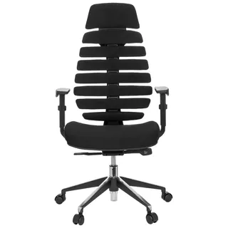 HJH Office Ergo Line II Pro Stoff Schwarz