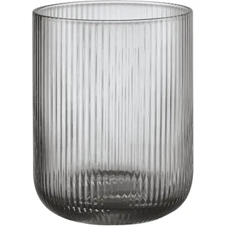 blomus Windlicht VEN | Glas | Farbe Smoke | Größe S | 9L x 9B x 11H cm | Outdoor geeignet