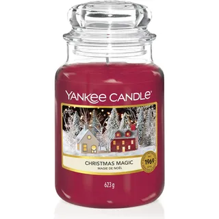 YANKEE CANDLE Amphore Groß Magie Weihnachten Duftkerze Geschenk Weihnachten