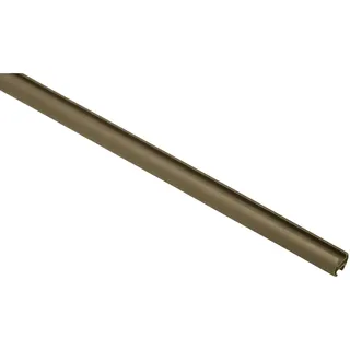GARDINIA Gardinenstange Kira mit Innenlauf II 1-läufig Ø 19 mm 200 cm Cappuccino