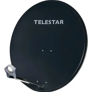 Telestar SAT-Spiegel Alu, 80 cm, oval, grau