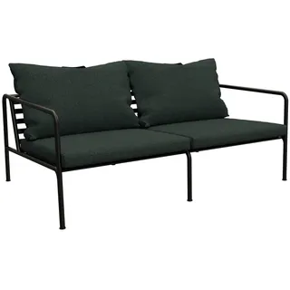 Sofa Avon Houe schwarz, Designer Henrik Pedersen, 58.4 cm / mit Kissen 81x159.2x99.1 cm