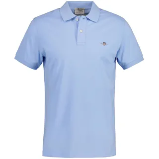 GANT Slim Shield Kurzarm-poloshirt Capri Blue M