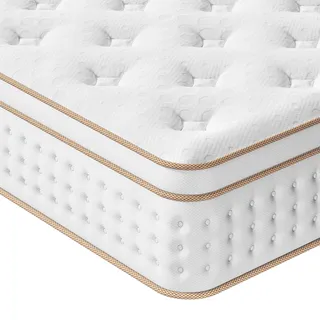 Vesgantti Matratze 140x200 Taschenfederkernmatratze 30 cm hoch, H3 Orthopädische Federkernmatratze, ÖkoTex Zertifiziert, Federkernmatratze Rollmatratze Mittelfest