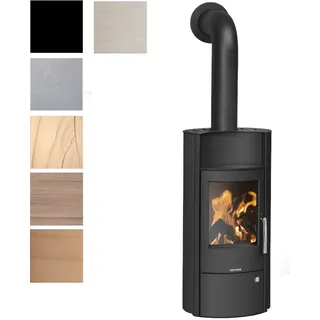 Oranier | Kaminofen | Pori 5 | 5 kW | Stahl Schwarz | Farbwahl