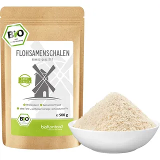 bioKontor Flohsamenschalen ganz Schale 500 g