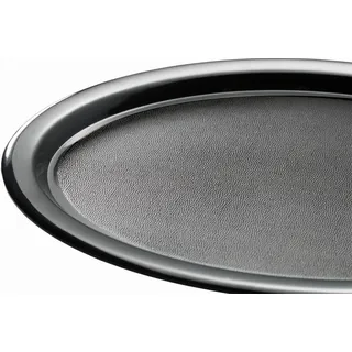 APS 84253 Serviertablett, Tablett, Servicehelfer, schwarzes Melamin Tablett, 20 x 26 cm, 1,5 cm