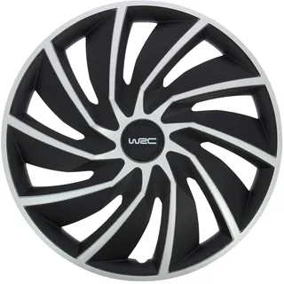 WRC Turbo Bicolor 14 Zoll 4 Stück Grau/Schwarz