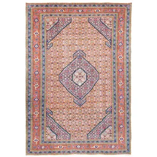 morgenland Wollteppich »Ardebil Medaillon Marrone chiaro 293 x 200 cm«, rechteckig, 10 mm Höhe, Unikat mit Zertifikat, braun