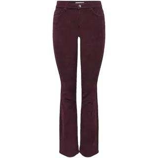 Only Onlmary Flared Cordhose Lila 32