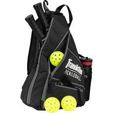 Franklin Sports Pickleball Sling Bag - Offizielle Pickleball Tasche der U.S. Open Pickleball Championships - Verstellbar - Anthrazit