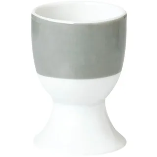 van Well Eierbecher »Vario« Porzellan, spülmaschinen- und mikrowellengeeignet, grau