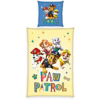 Herding Paw Patrol Mehrfarbig Gelb 135 x 200 cm + 80 x 80 cm