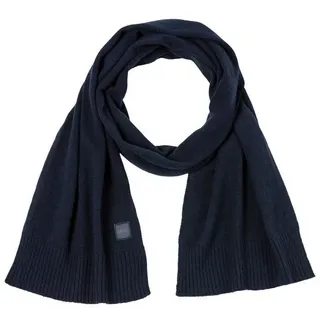 Boss Schal Akaio Knitted Scarf Dark Blue