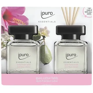ipuro Raumduft ESSENTIALS flower bowl blumig 50,0 ml, 2 St.