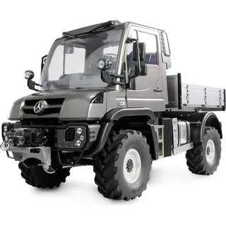 AMEWI Mercedes-Benz Unimog Geräteträger 4WD 1:10 ARTR anthrazit RC Modell-LKW RtR