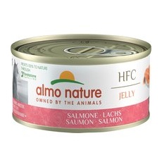 6x70g Somon în gelatină HFC Natural Almo Nature Hrană umedă pisici