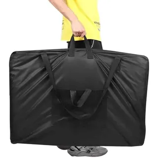 Wincal Massagetisch-Aufbewahrungstasche, Massagetisch-Handtasche, Schwarze Tragbare Spa-Tisch-Canvas-Aufbewahrungstasche, GroßE KapazitäT, UmhäNgetasche FüR SchöNheitssalon, Um Platz Zu Sparen