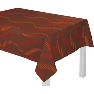 Tischdecke WIRTH "LUPARA" Gr. 4, rot, B:130cm L:190cm, Baumwolle, Polyester, Tischdecken, Tischdecke