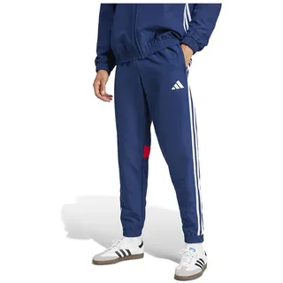Adidas Tiro 25 Essentials Woven Hosen - Team Navy Blue / Red - M