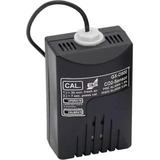 Schabus GX-D500 Kohlendioxid-Melder mit externem Sensor netzbetrieben detektiert Kohlendioxid