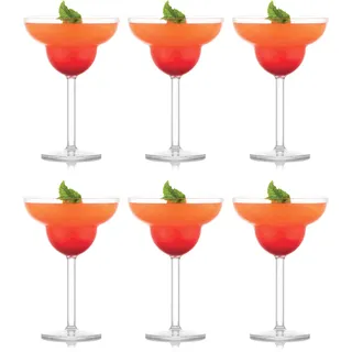 Bodum OKTETT 11929-10SSA Margarita-Gläser aus robustem Kunststoff, 0,25 l