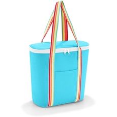 reisenthel thermoshopper Kühltasche für den Einkauf oder das Picknick mit 2 Trageriemen Aus wasserabweisendem Material, Couleur:pop Pool
