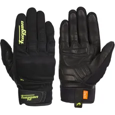 Bild von JET D3O Motorradhandschuhe schwarz-grün, Größe S