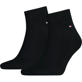 Tommy Hilfiger Quarter Socken 2er Pack Blau 43-46