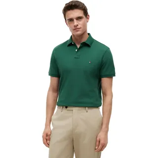 Tommy Hilfiger Herren Poloshirt Kurzarm 1985 Regular Fit, Grün (Street Green), S