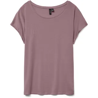 Vero Moda VMAVA PLAIN SS TOP Rosa L