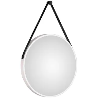 Talos DSK Design Spiegel Silver Coiffeur White 50 cm, weiß